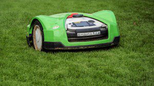 Green Lawn Mower