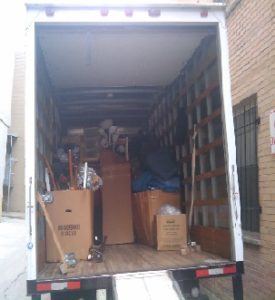 Movers truck